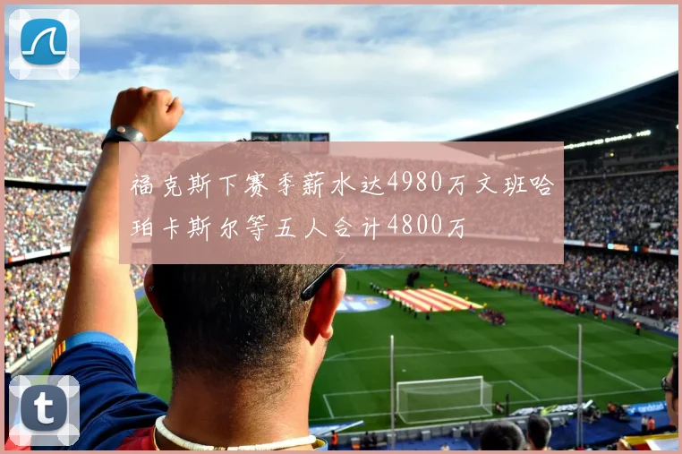 福克斯下赛季薪水达4980万文班哈珀卡斯尔等五人合计4800万